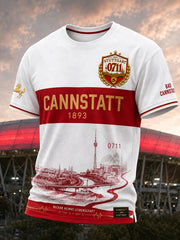 Herren-T-Shirt mit kurzen Ärmeln
