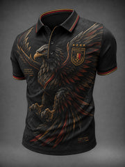 Herren-Fußballshirt mit Deutschland-Druck