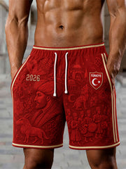Erkek türk futbol şortları
