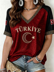 Damen-Türkei-T-Shirt