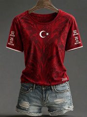 Türkische Fußball-T-Shirts für Damen