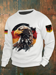 Herren-Sweatshirt mit Rundhalsausschnitt von Deutschland