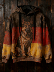 Herren-Kapuzenpullover im Deutschland-Design