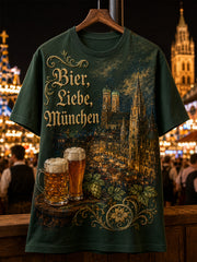 Herren Oktoberfest kurze Ärmel T-Shirt