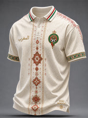 Herren 2026 Marokko Fußball-Polos hirt