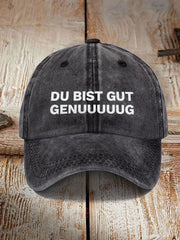 Unisex Du Bist Gut Genug Viral Meme Deutsche Bestätigung Druck kappe