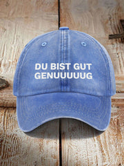 Unisex Du Bist Gut Genug Viral Meme Deutsche Bestätigung Druck kappe