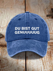 Unisex Du Bist Gut Genug Viral Meme Deutsche Bestätigung Druck kappe