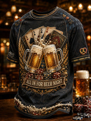Herren-Oktoberfest-T-Shirt mit kurzen Ärmeln, Deutschland
