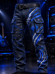 Herren-Hose im Punk-Style für Freizeit und Arbeit