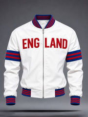 Herren-England-Fußball-Liebhaber-Legende-König-Kev-RIP-Printjacke