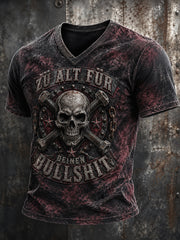 Herren-Ich bin zu alt für diesen Scheiß-Witz-T-Shirt