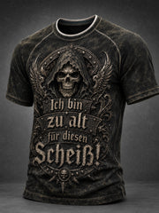 Herren-Ich bin zu alt für diesen Scheiß-Witz-T-Shirt