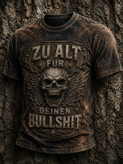 Herren-Ich bin zu alt für diesen Scheiß-Witz-T-Shirt