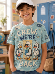 T-Shirt mit kurzen Ärmeln für die Schulanfangszeit