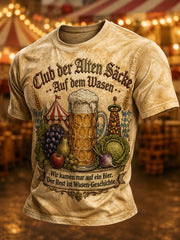 Herren-T-Shirt mit lustigem Slogan zum Cannstatter Volksfest
