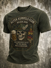 Herren-T-Shirt mit lustigem Slogan zum Cannstatter Volksfest