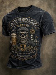 Herren-T-Shirt mit lustigem Slogan zum Cannstatter Volksfest