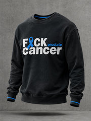 Sweatshirt mit Prostata krebs bewusstsein für Männer