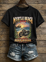 Frauen Myrtle Beach Bike Rally Print T-Shirt