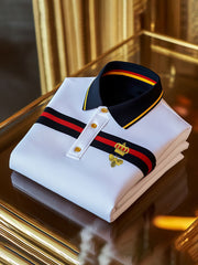 Herren-Vintage-Poloshirt für Feiertage, Business und Freizeit