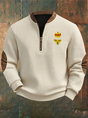 Herren Retro Art Business Casual Sweatshirt