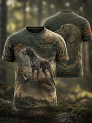 Herren-T-Shirt mit Kurzarm zur deutschen Jagdsaison