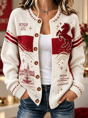 Strickjacke im Damen-Stil des