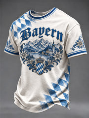 Herren T-Shirt mit bayerischem Druck