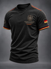 Herren-T-Shirt mit kurzen Ärmeln zum Volkstrauertag