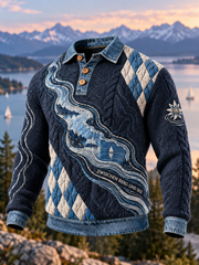 Männer Bayern Imitation Pullover