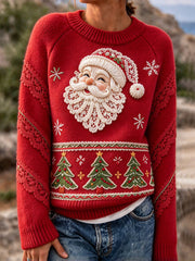 Weihnachtsmann-Oberteile für Damen