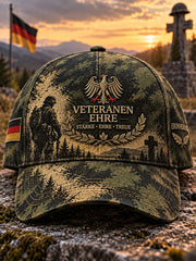 Herren-Kappe mit Grafikmotiv zum Veteranengedenken
