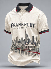 Herren-Fußball-Poloshirt von Eintracht Frankfurt