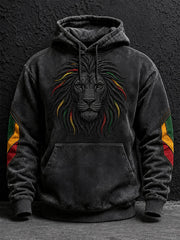 Reggae Lion Hoodie für Herren