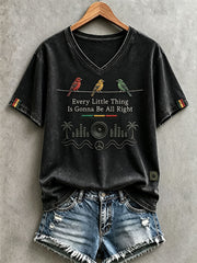 Frauen jede kleine Sache wird in Ordnung sein T-Shirt