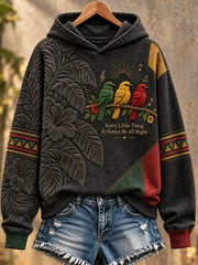 Damen Reggae Kultur Polyester Sweatshirt