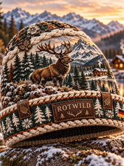 Unisex-Hut mit deutschem Jagdsaison-Print