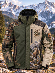 Herren-Jagdsaison-Kultur-Hartschalenjacke