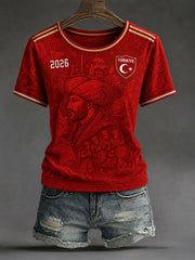 Kadın türk futbol tişörtleri