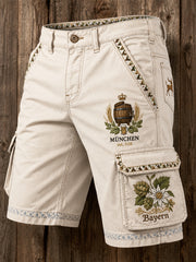 Herren Oktoberfest Kunstdruck Freizeit shorts
