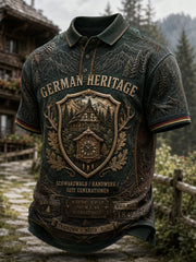 Herren-T-Shirt in deutscher Tradition mit kurzen Ärmeln