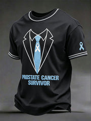 T-Shirts für "Prostata krebs überlebende" für Männer
