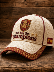 Unisex-Spanien-We-Are-the-Champions-Mütze