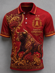 Herren España, wir sind die Champions – Poloshirt