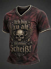 Herren-Ich bin zu alt für diesen Scheiß-Witz-T-Shirt
