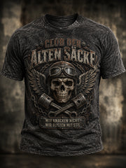 Lustiges Freizeit-T-Shirt für Herren mit Slogan-Print