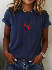 Frauen Spider-Man Filme Kurzarm-T-Shirt