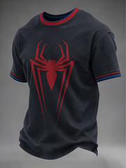 Herren Spider-Man Filme kurze Ärmel T-Shirt