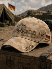 Herren-Mütze mit Tarnmuster im Militärstil